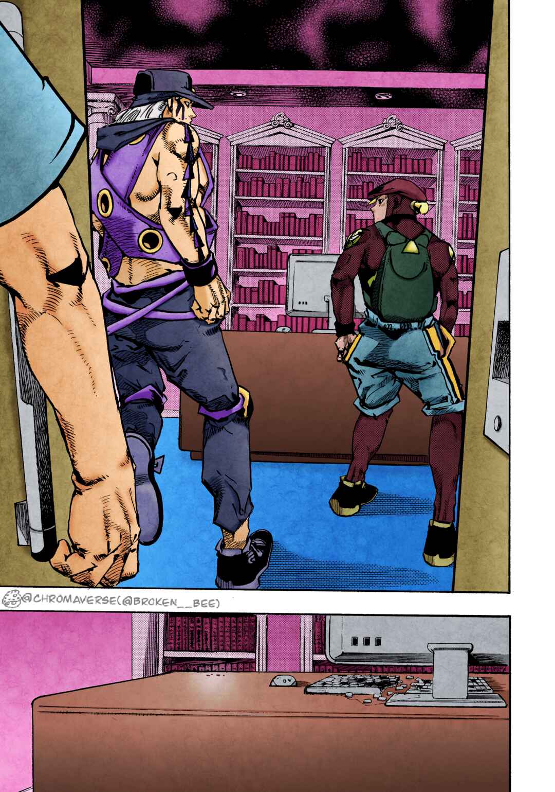 Page 38 Chapter 24 JoJos Bizarre Adventure Part 9 - The JOJOLands (Fan-Colored)