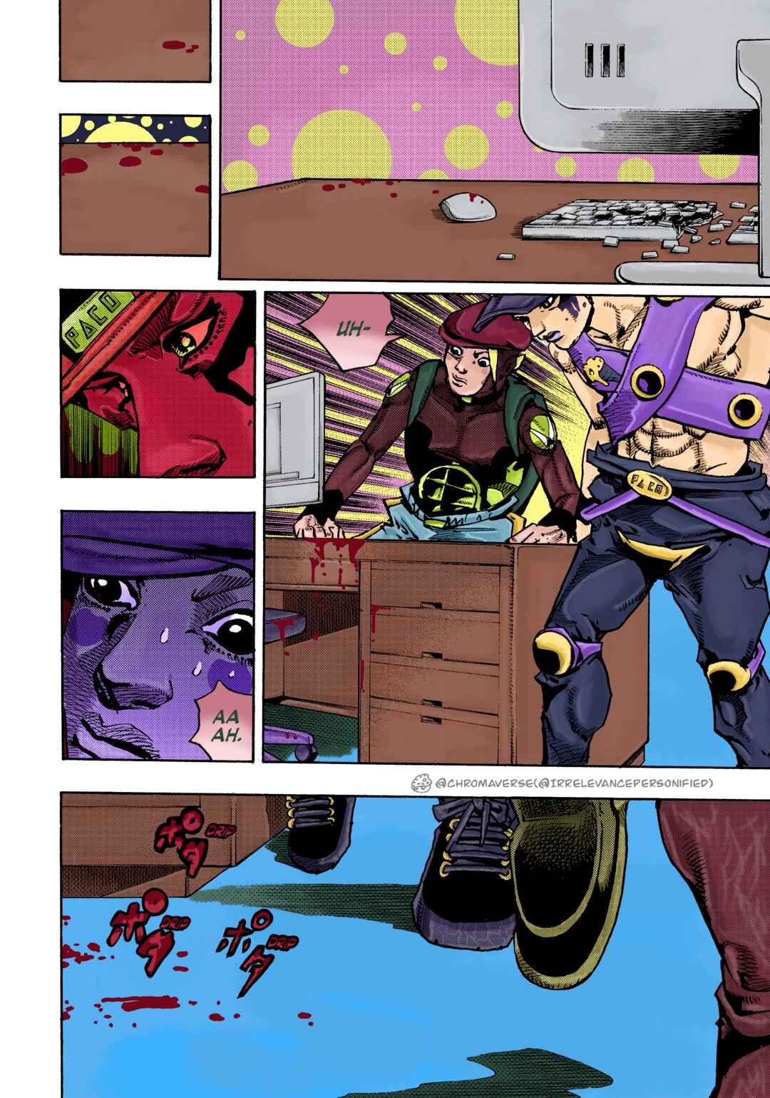 Page 39 Chapter 24 JoJos Bizarre Adventure Part 9 - The JOJOLands (Fan-Colored)