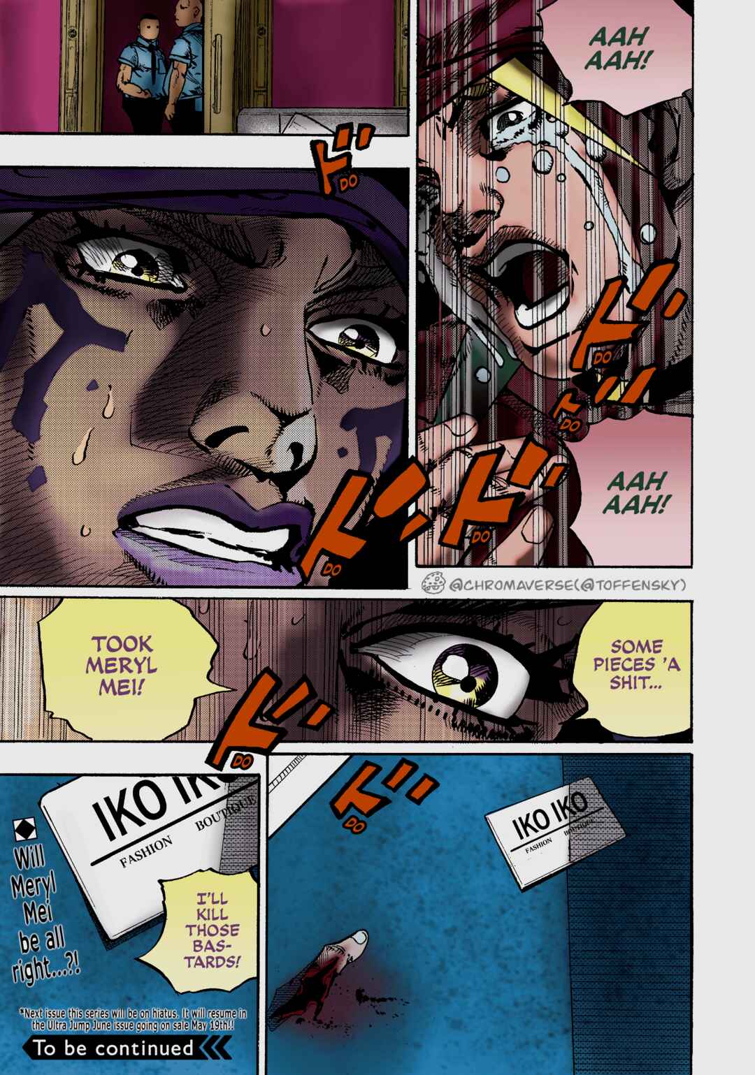 Page 42 Chapter 24 JoJos Bizarre Adventure Part 9 - The JOJOLands (Fan-Colored)