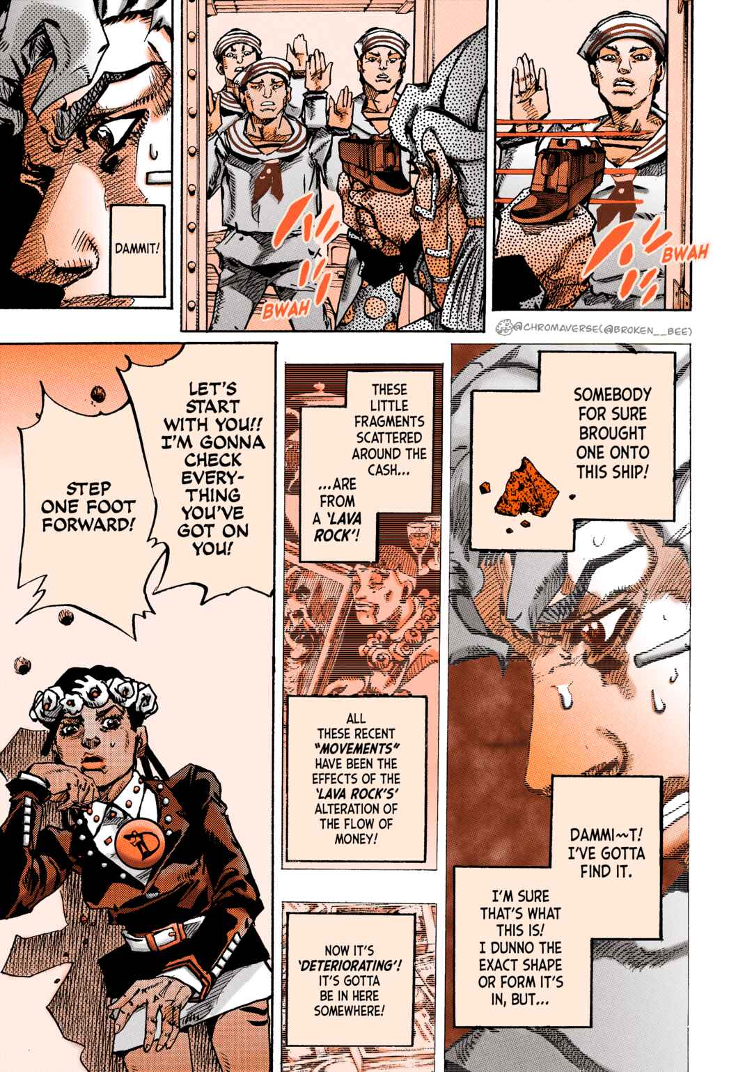 Page 8 Chapter 24 JoJos Bizarre Adventure Part 9 - The JOJOLands (Fan-Colored)