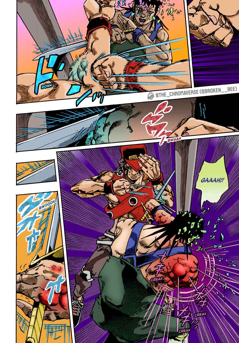 Page 12 Chapter 10 JoJos Bizarre Adventure Part 9 - The JOJOLands (Fan-Colored)