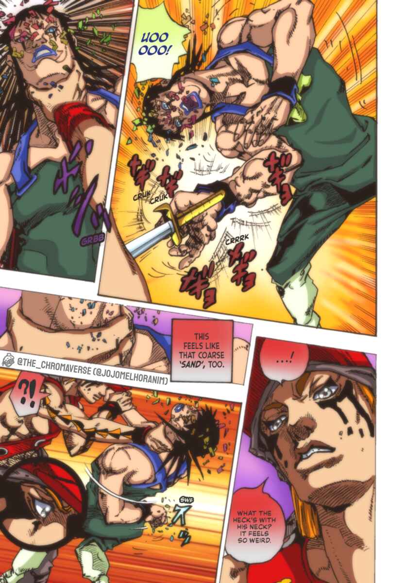 Page 13 Chapter 10 JoJos Bizarre Adventure Part 9 - The JOJOLands (Fan-Colored)
