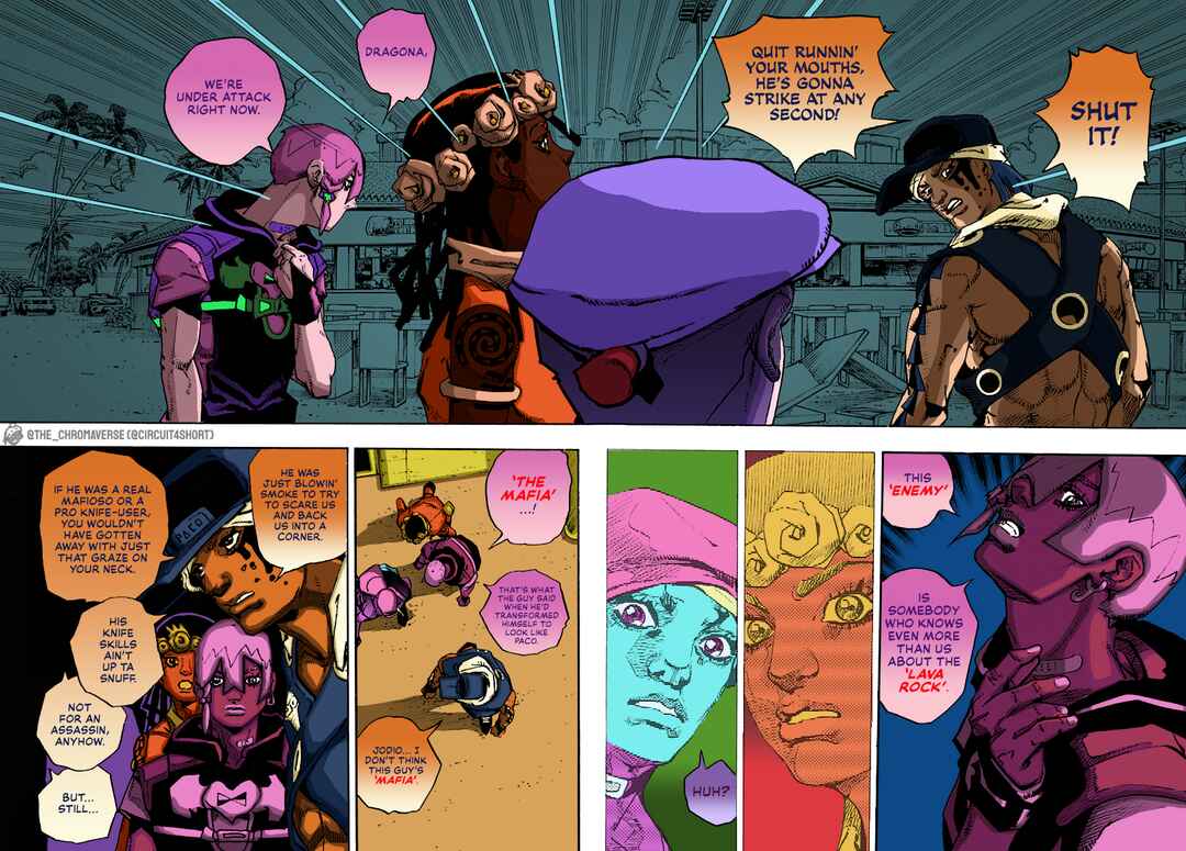 Page 21 Chapter 10 JoJos Bizarre Adventure Part 9 - The JOJOLands (Fan-Colored)