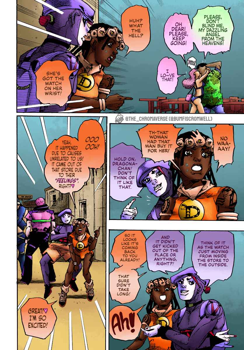 Page 23 Chapter 10 JoJos Bizarre Adventure Part 9 - The JOJOLands (Fan-Colored)