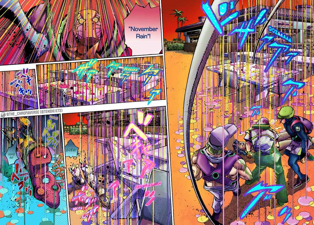 Page 37 Chapter 10 JoJos Bizarre Adventure Part 9 - The JOJOLands (Fan-Colored)