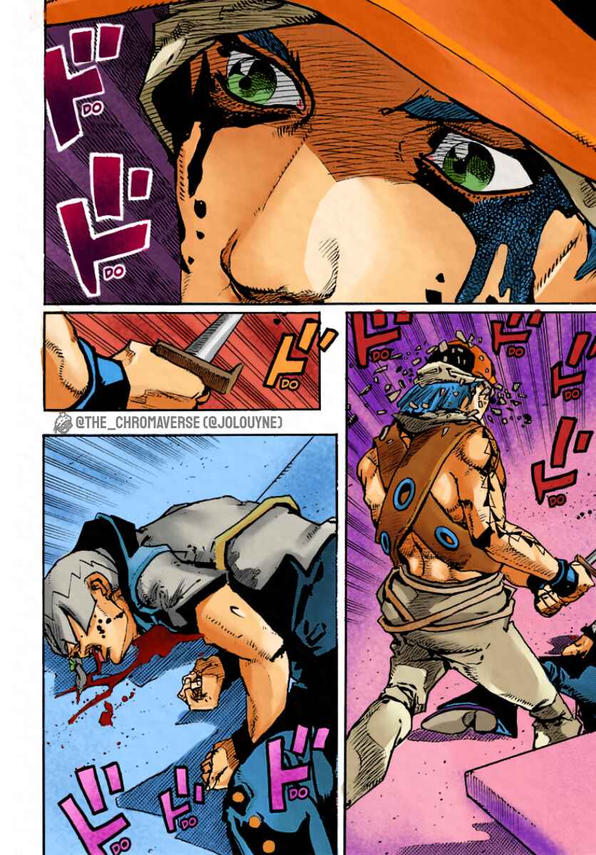 Page 4 Chapter 10 JoJos Bizarre Adventure Part 9 - The JOJOLands (Fan-Colored)