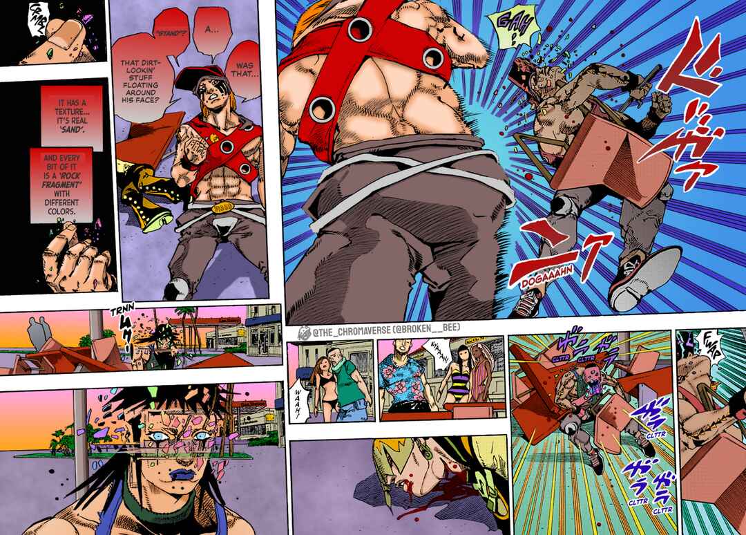 Page 8 Chapter 10 JoJos Bizarre Adventure Part 9 - The JOJOLands (Fan-Colored)