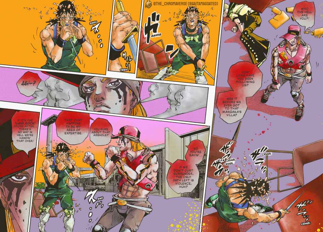 Page 9 Chapter 10 JoJos Bizarre Adventure Part 9 - The JOJOLands (Fan-Colored)