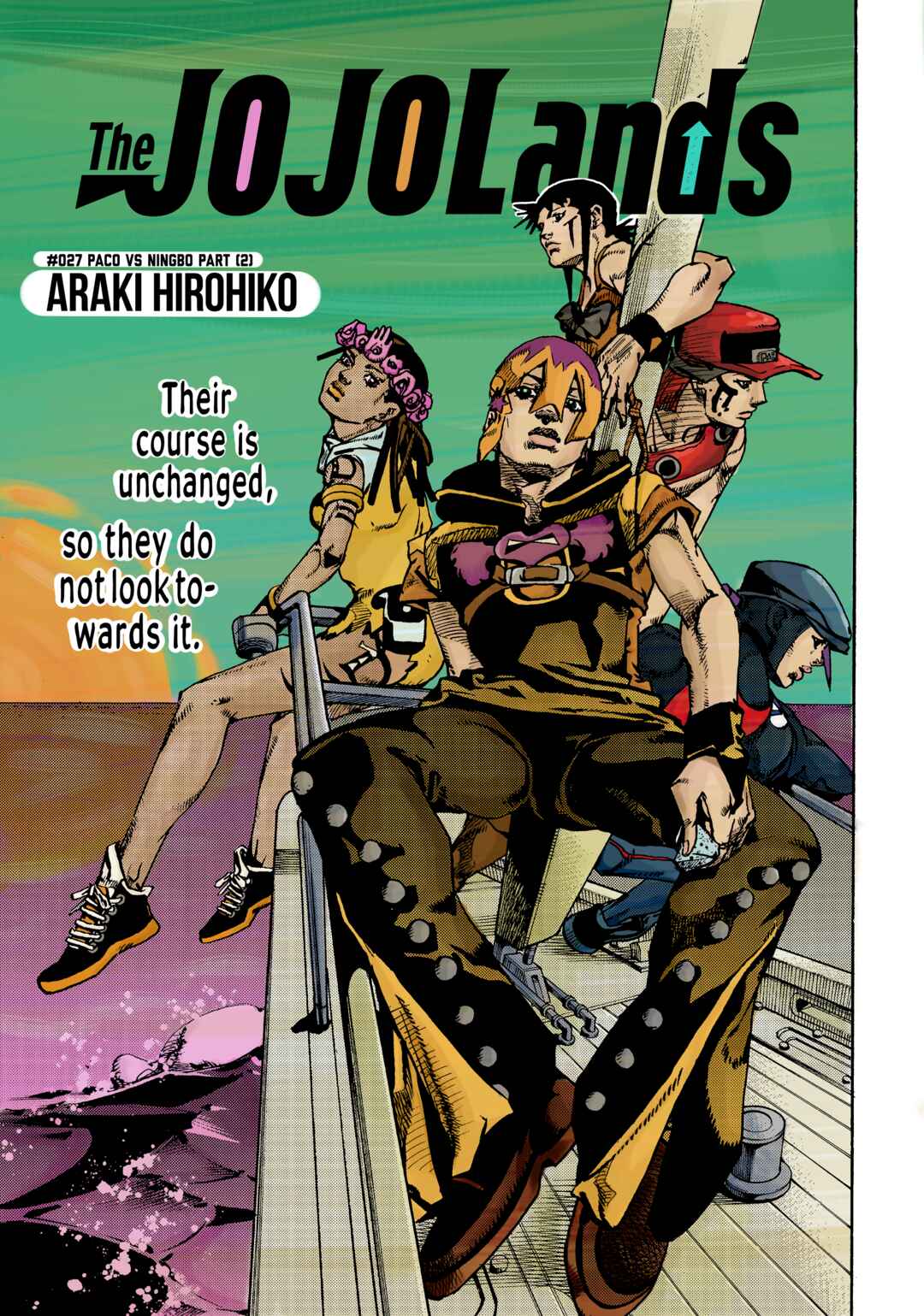 Page 2 Chapter 27 JoJos Bizarre Adventure Part 9 - The JOJOLands (Fan-Colored)