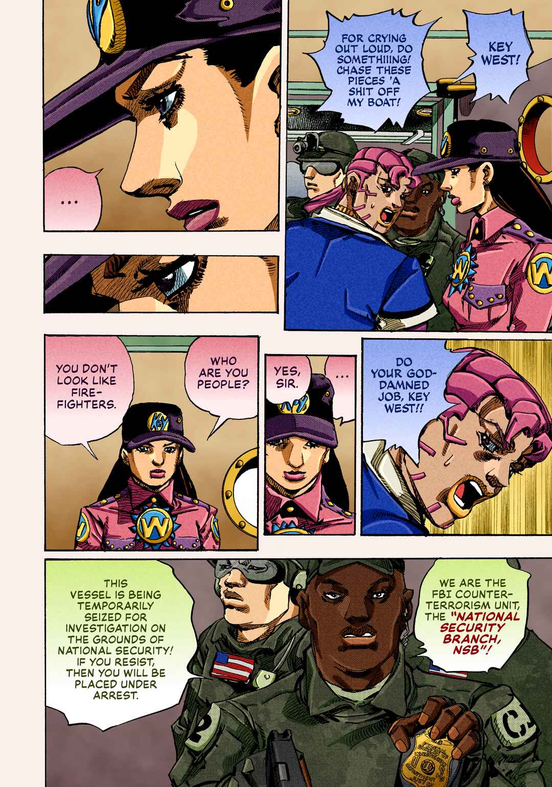 Page 23 Chapter 27 JoJos Bizarre Adventure Part 9 - The JOJOLands (Fan-Colored)