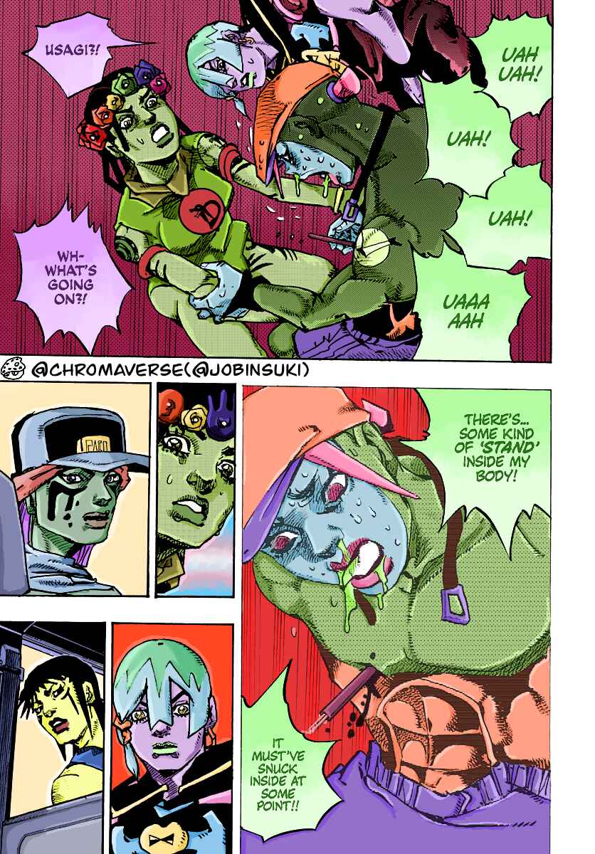 Page 11 Chapter 15 JoJos Bizarre Adventure Part 9 - The JOJOLands (Fan-Colored)