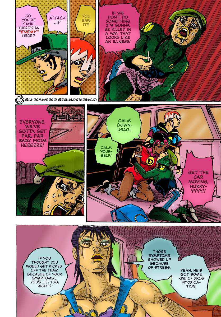 Page 13 Chapter 15 JoJos Bizarre Adventure Part 9 - The JOJOLands (Fan-Colored)