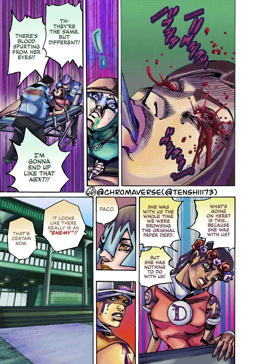 Page 20 Chapter 15 JoJos Bizarre Adventure Part 9 - The JOJOLands (Fan-Colored)