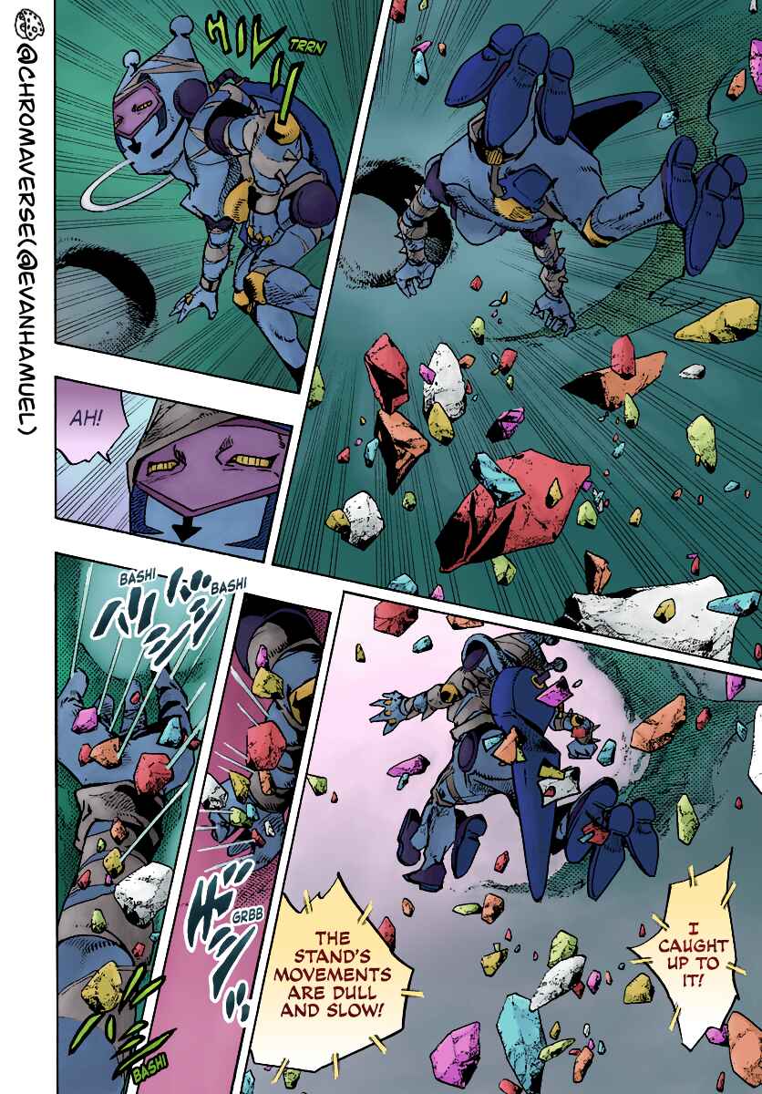Page 28 Chapter 15 JoJos Bizarre Adventure Part 9 - The JOJOLands (Fan-Colored)