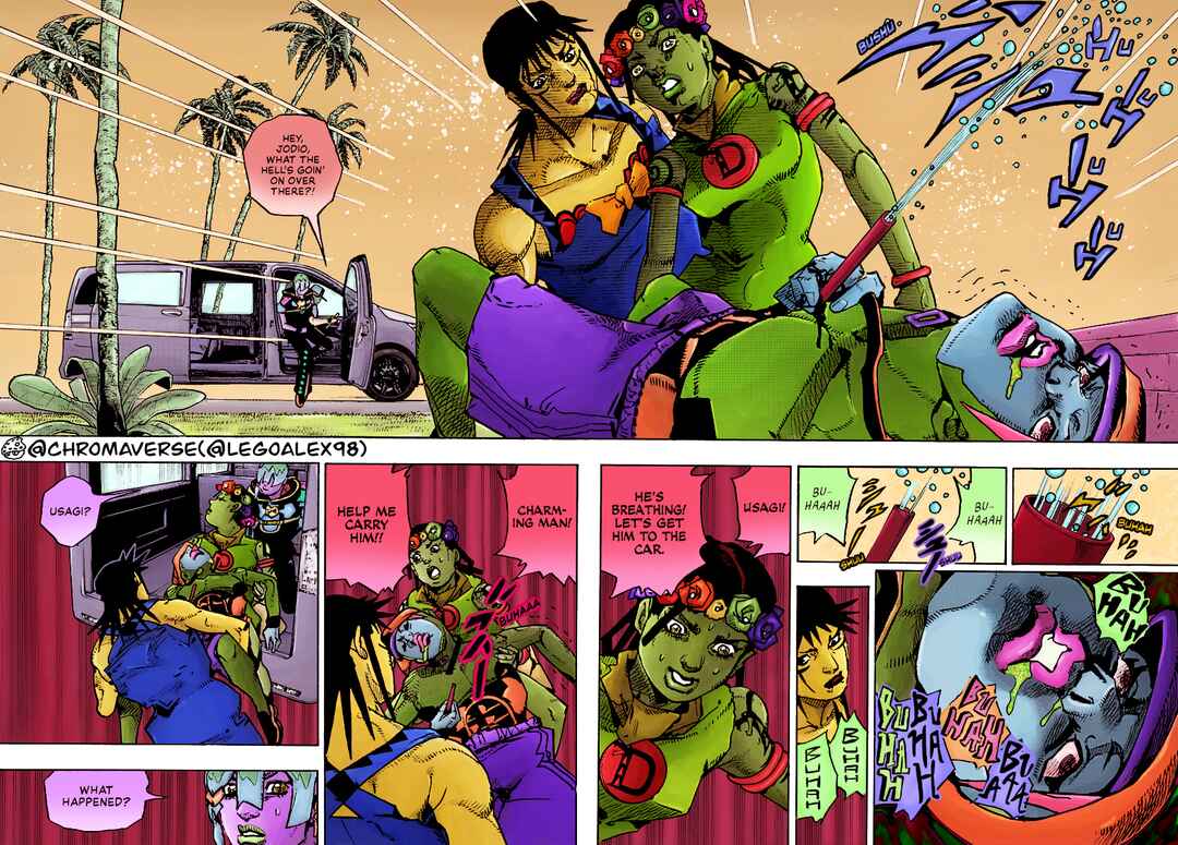 Page 7 Chapter 15 JoJos Bizarre Adventure Part 9 - The JOJOLands (Fan-Colored)