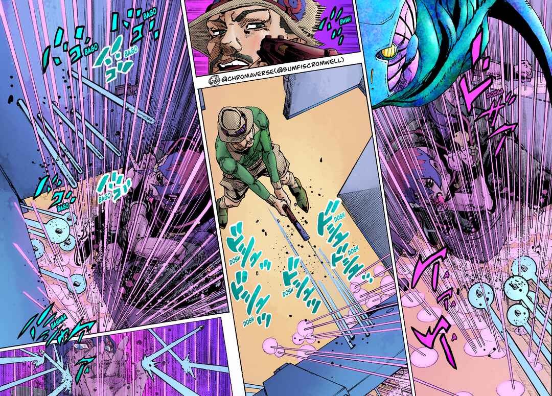 Page 10 Chapter 20 JoJos Bizarre Adventure Part 9 - The JOJOLands (Fan-Colored)