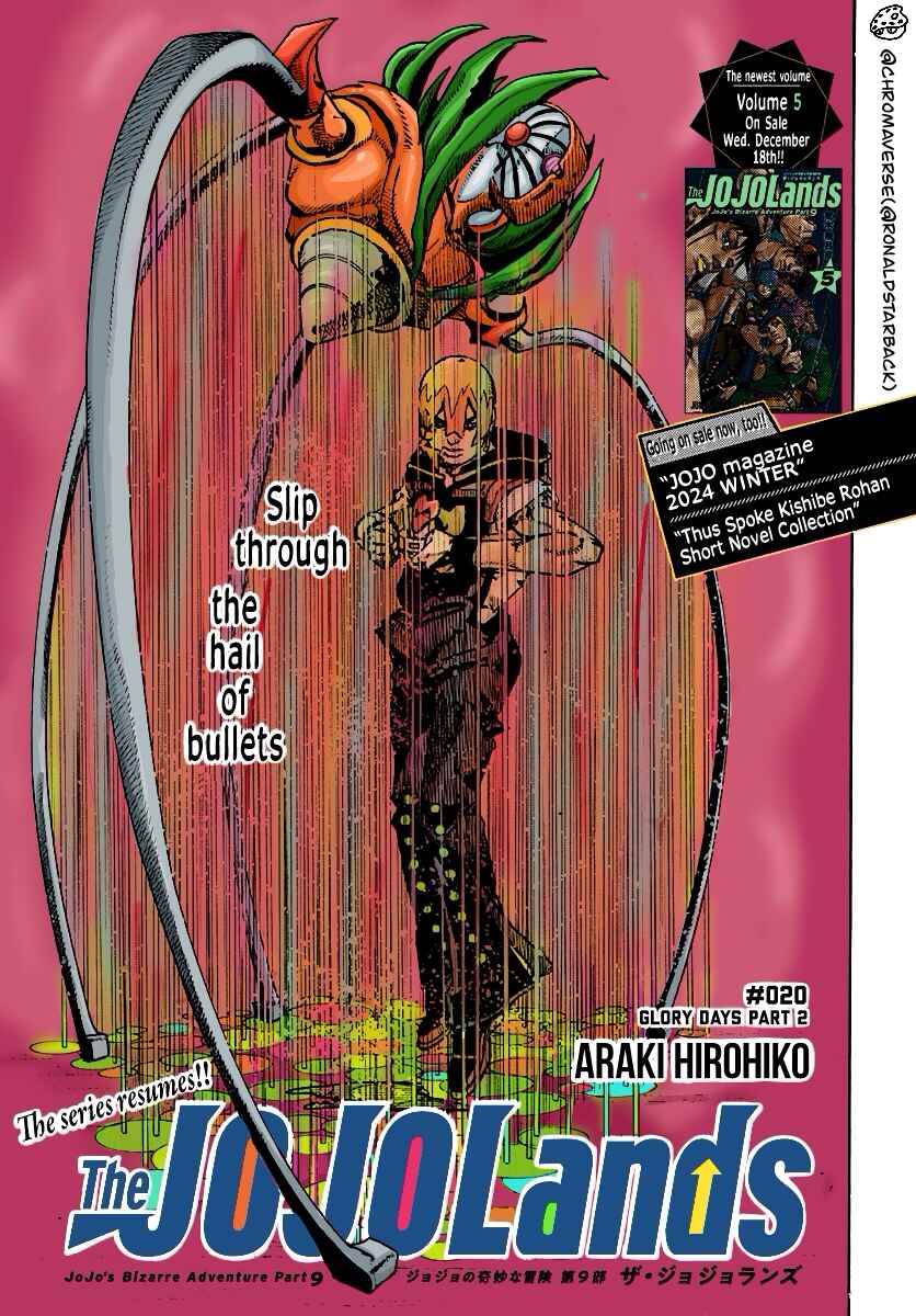 Page 2 Chapter 20 JoJos Bizarre Adventure Part 9 - The JOJOLands (Fan-Colored)