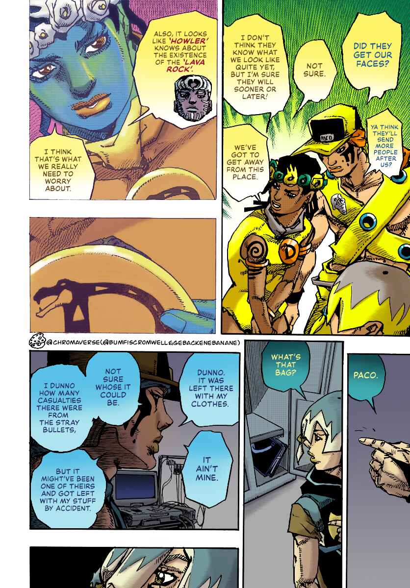 Page 28 Chapter 20 JoJos Bizarre Adventure Part 9 - The JOJOLands (Fan-Colored)
