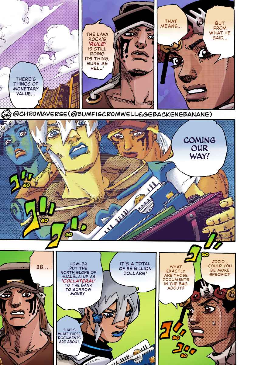 Page 35 Chapter 20 JoJos Bizarre Adventure Part 9 - The JOJOLands (Fan-Colored)
