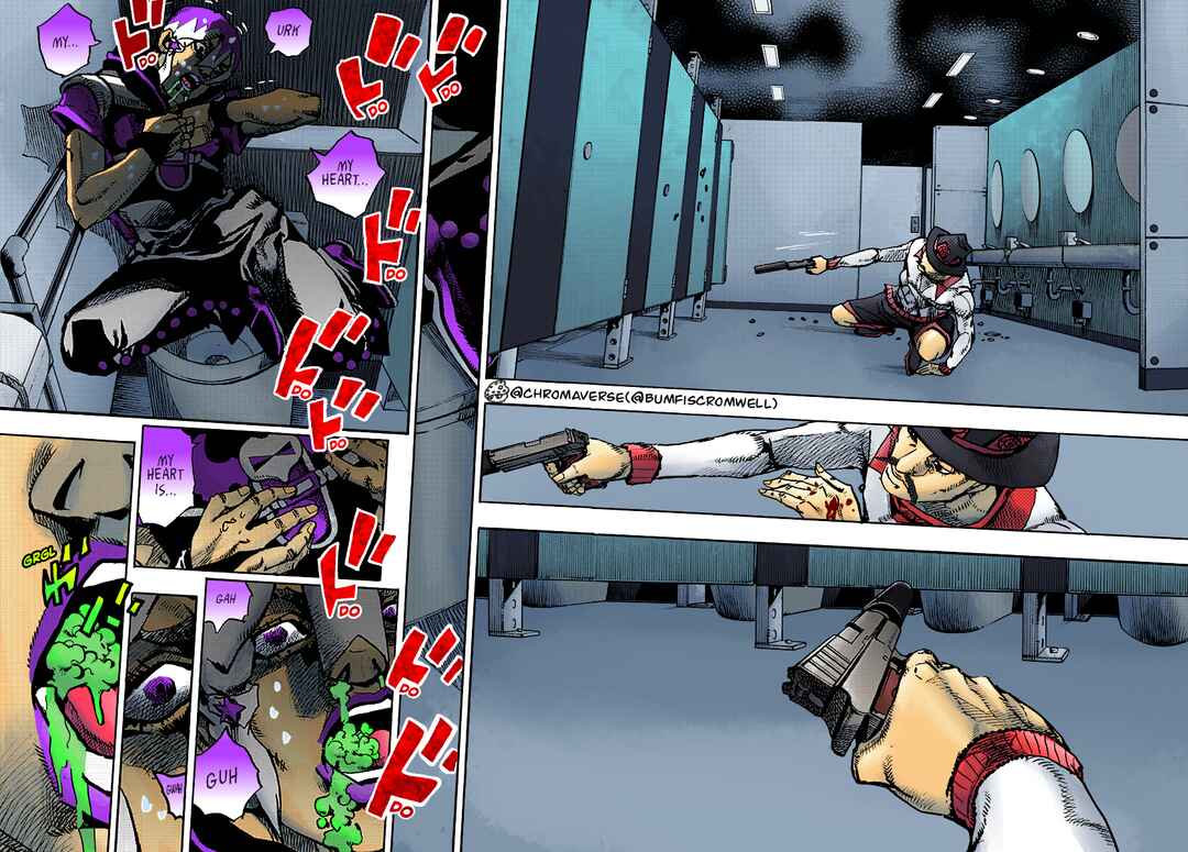Page 4 Chapter 20 JoJos Bizarre Adventure Part 9 - The JOJOLands (Fan-Colored)