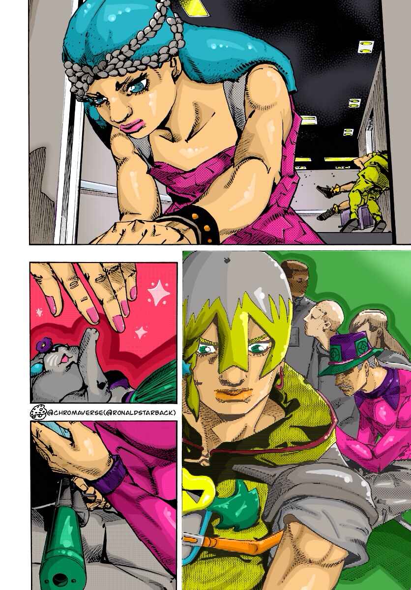Page 12 Chapter 19 JoJos Bizarre Adventure Part 9 - The JOJOLands (Fan-Colored)
