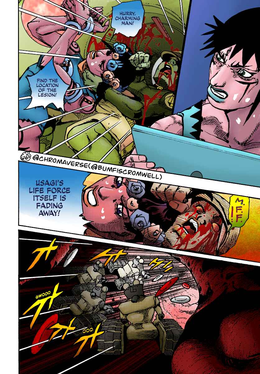 Page 14 Chapter 19 JoJos Bizarre Adventure Part 9 - The JOJOLands (Fan-Colored)