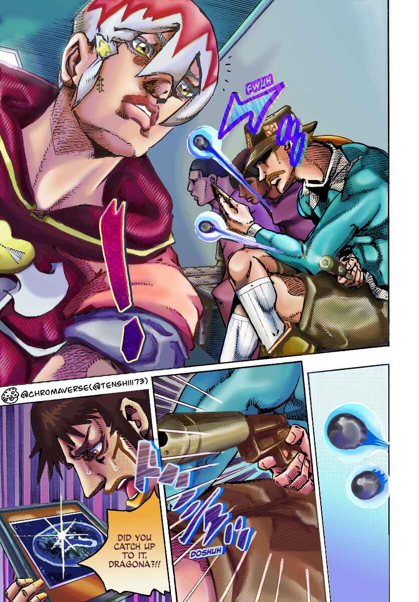 Page 17 Chapter 19 JoJos Bizarre Adventure Part 9 - The JOJOLands (Fan-Colored)