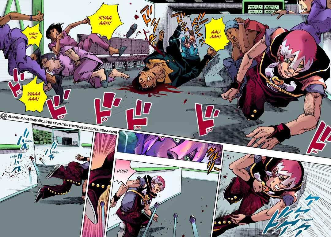 Page 21 Chapter 19 JoJos Bizarre Adventure Part 9 - The JOJOLands (Fan-Colored)