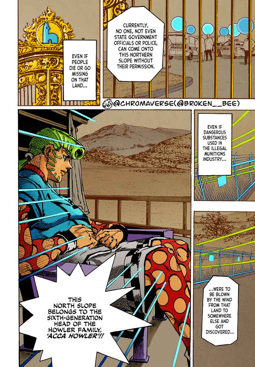 Page 7 Chapter 19 JoJos Bizarre Adventure Part 9 - The JOJOLands (Fan-Colored)