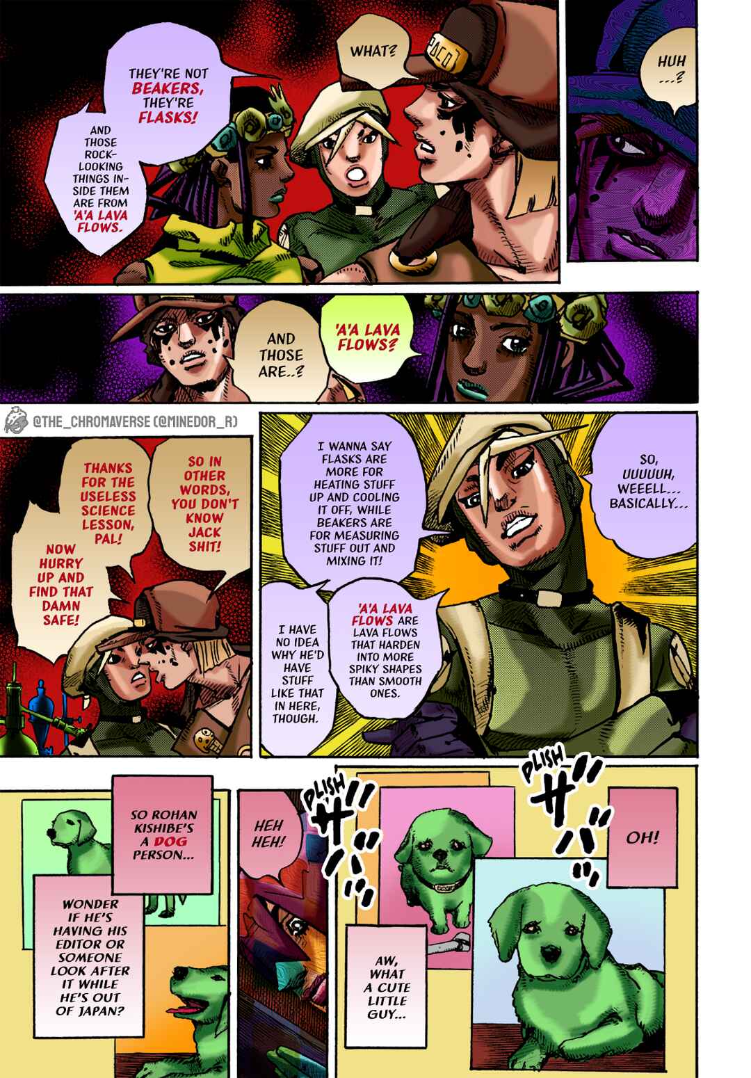 Page 13 Chapter 3 JoJos Bizarre Adventure Part 9 - The JOJOLands (Fan-Colored)