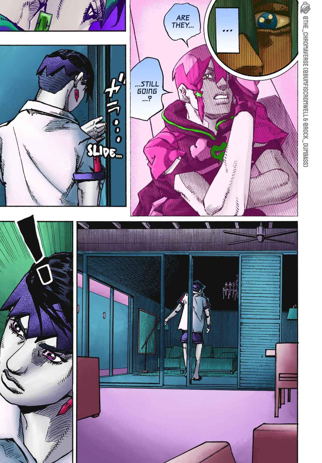 Page 21 Chapter 3 JoJos Bizarre Adventure Part 9 - The JOJOLands (Fan-Colored)