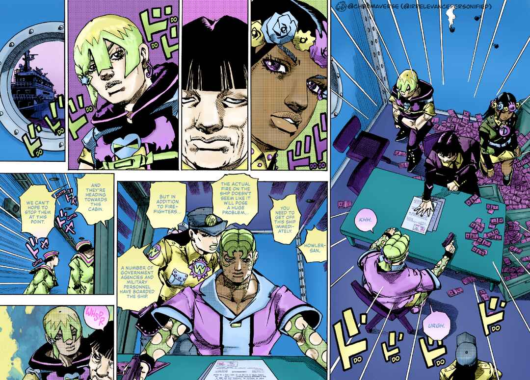 Page 15 Chapter 26 JoJos Bizarre Adventure Part 9 - The JOJOLands (Fan-Colored)