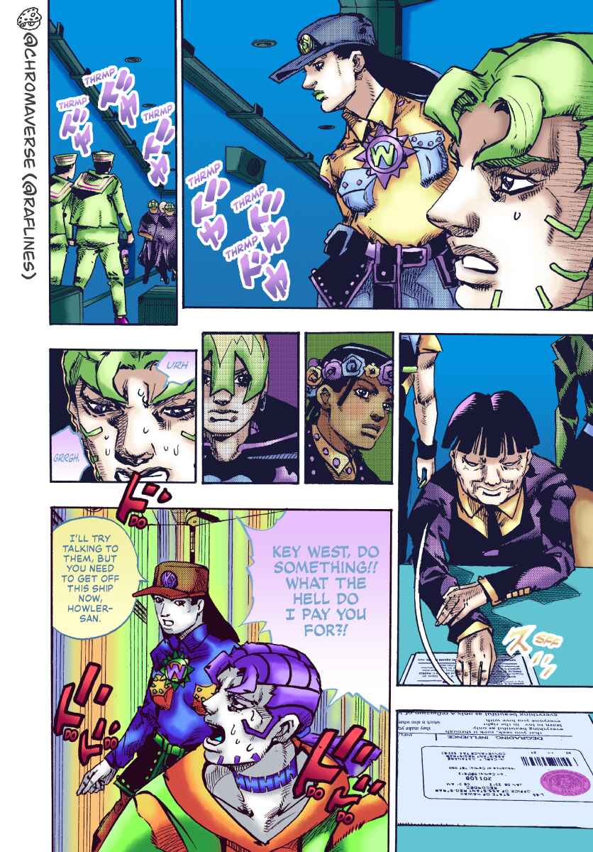 Page 18 Chapter 26 JoJos Bizarre Adventure Part 9 - The JOJOLands (Fan-Colored)