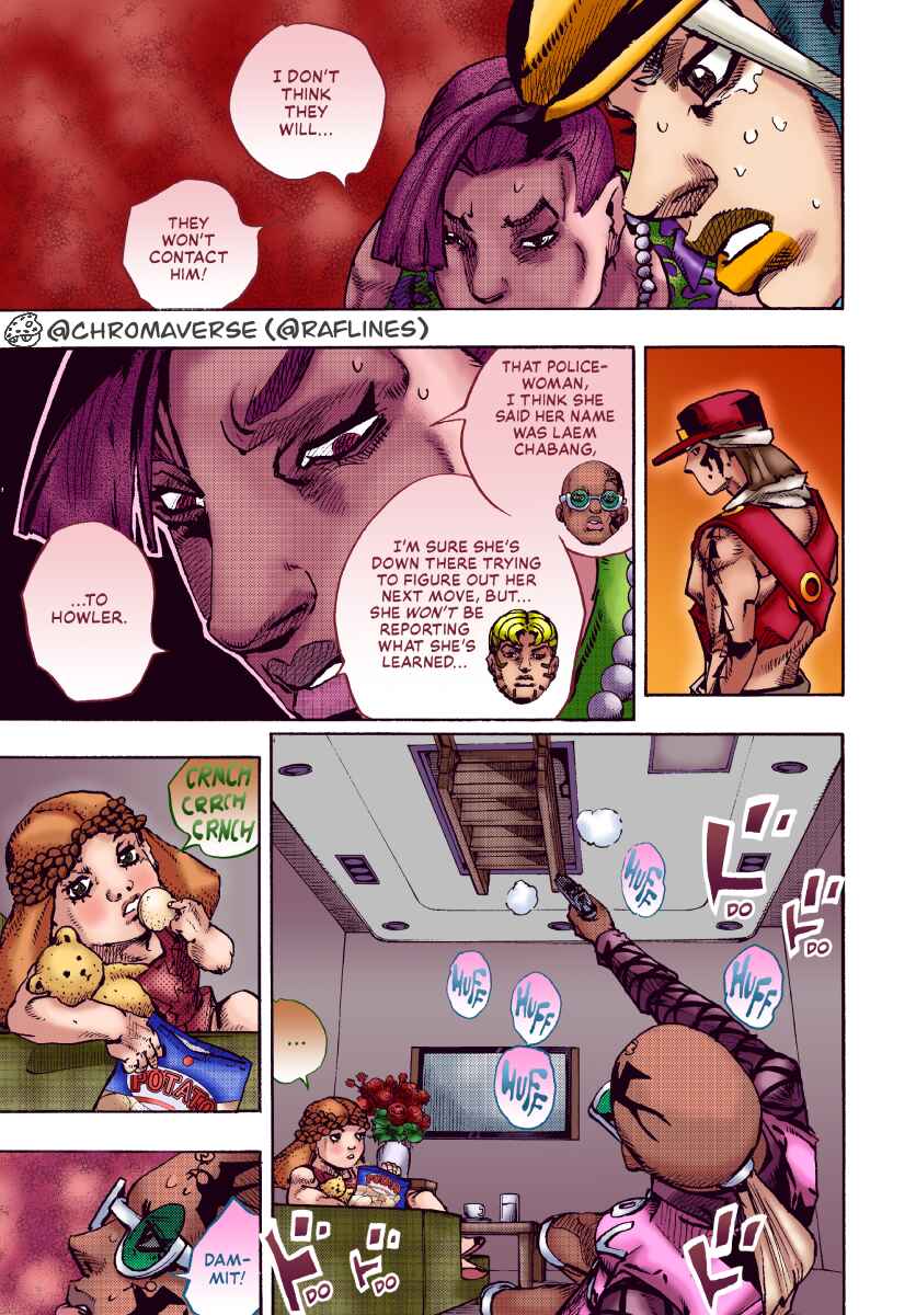 Page 9 Chapter 26 JoJos Bizarre Adventure Part 9 - The JOJOLands (Fan-Colored)