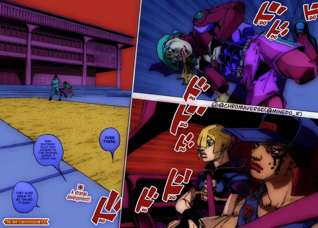 Page 35 Chapter 14 JoJos Bizarre Adventure Part 9 - The JOJOLands (Fan-Colored)
