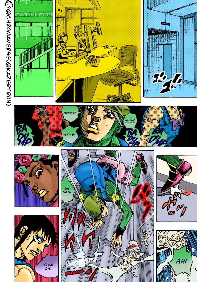 Page 8 Chapter 14 JoJos Bizarre Adventure Part 9 - The JOJOLands (Fan-Colored)