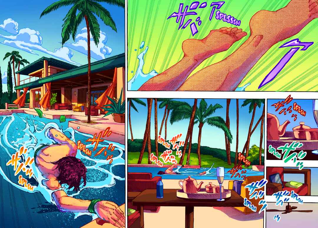Page 40 Chapter 2 JoJos Bizarre Adventure Part 9 - The JOJOLands (Fan-Colored)