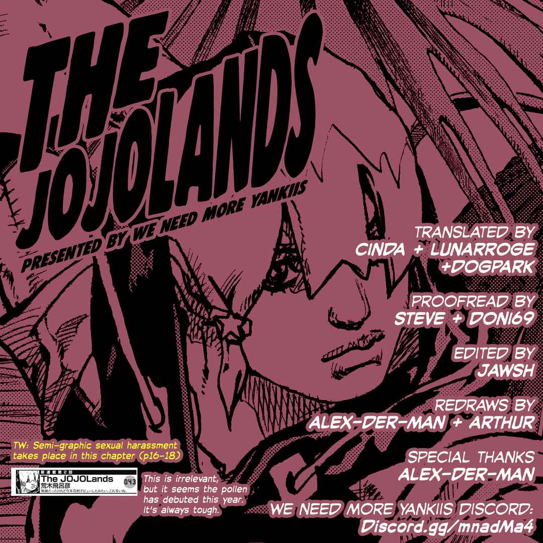 Page 44 Chapter 2 JoJos Bizarre Adventure Part 9 - The JOJOLands (Fan-Colored)