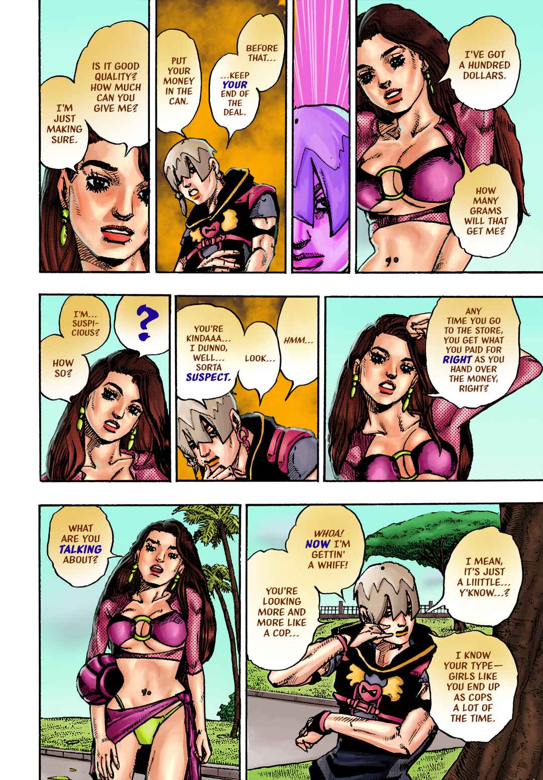 Page 6 Chapter 2 JoJos Bizarre Adventure Part 9 - The JOJOLands (Fan-Colored)