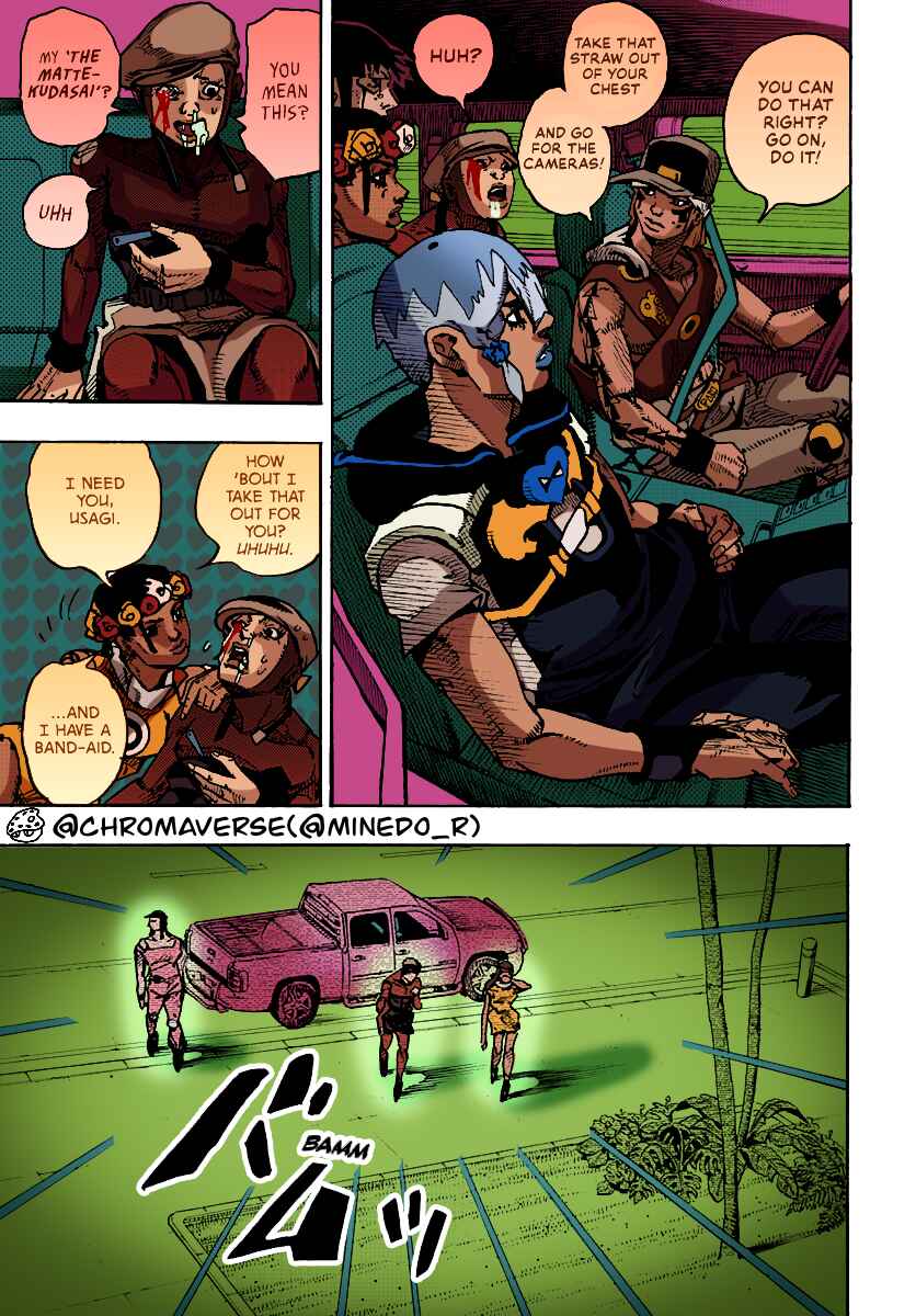 Page 20 Chapter 16 JoJos Bizarre Adventure Part 9 - The JOJOLands (Fan-Colored)