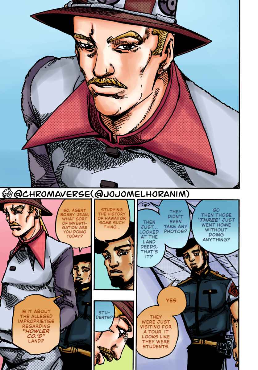 Page 22 Chapter 16 JoJos Bizarre Adventure Part 9 - The JOJOLands (Fan-Colored)