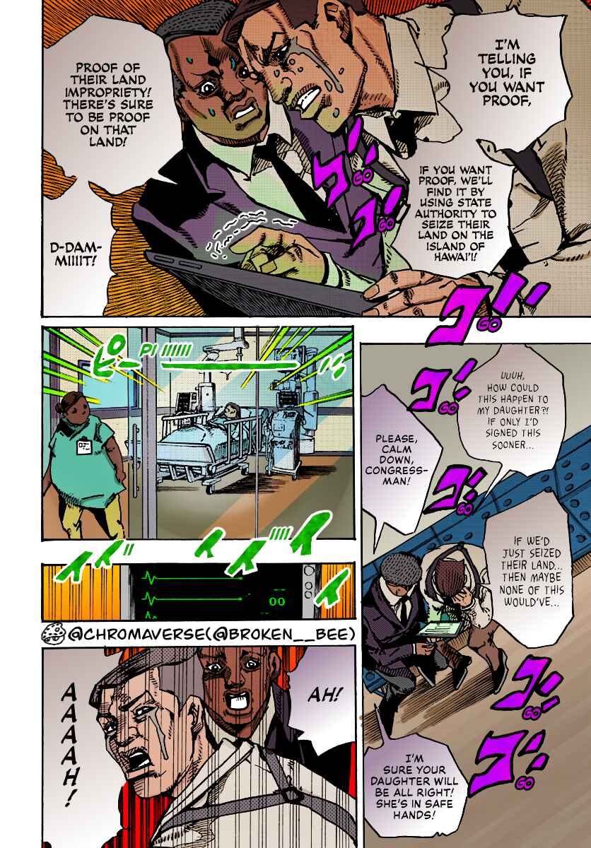 Page 37 Chapter 16 JoJos Bizarre Adventure Part 9 - The JOJOLands (Fan-Colored)