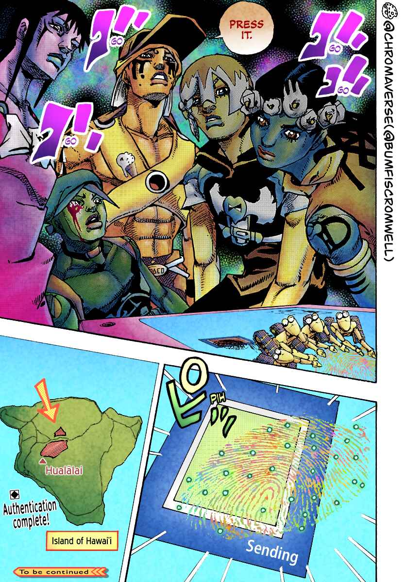 Page 42 Chapter 16 JoJos Bizarre Adventure Part 9 - The JOJOLands (Fan-Colored)