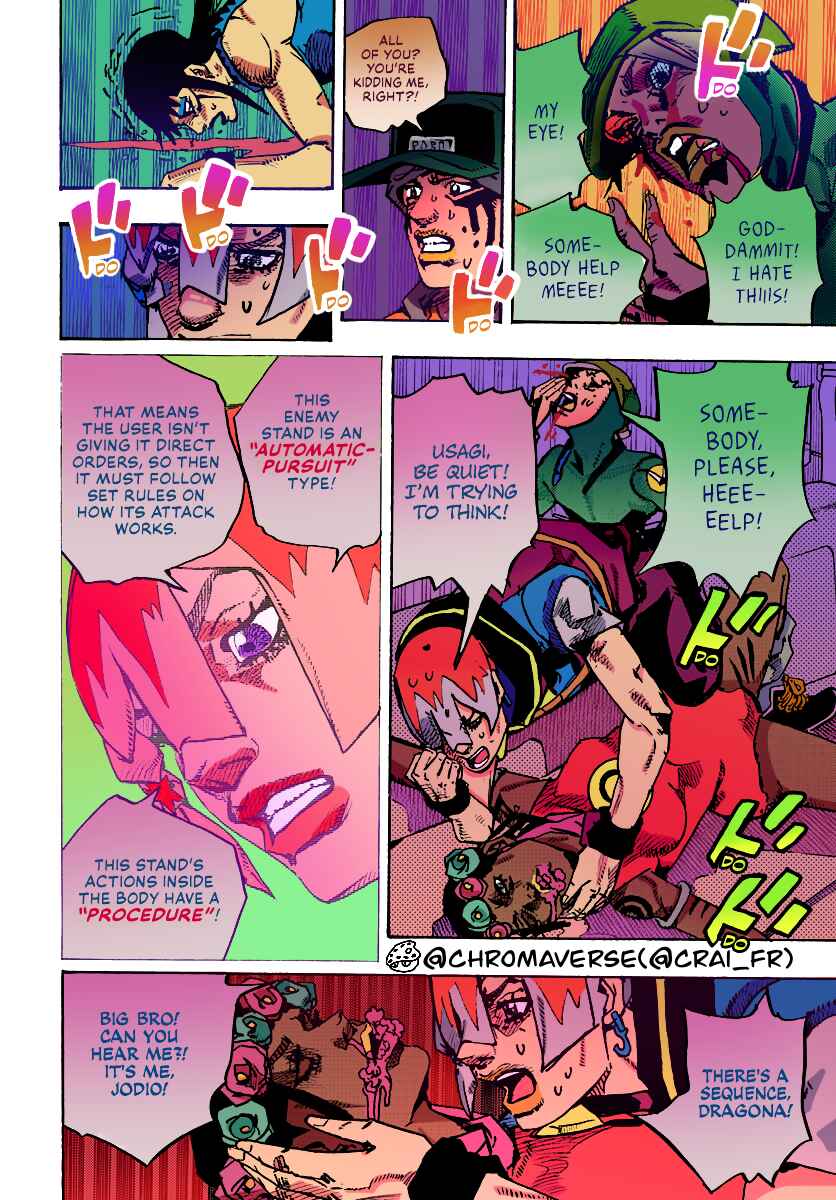 Page 8 Chapter 16 JoJos Bizarre Adventure Part 9 - The JOJOLands (Fan-Colored)