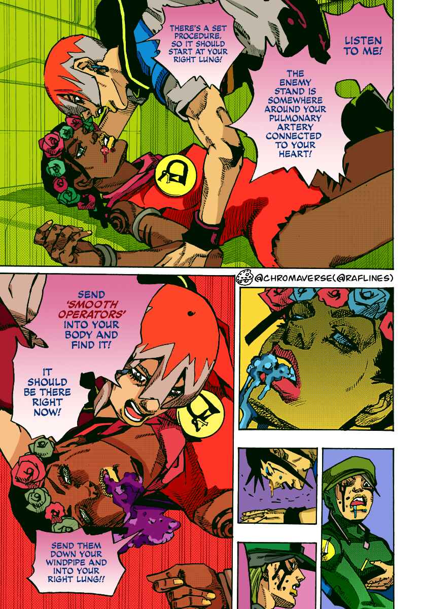 Page 9 Chapter 16 JoJos Bizarre Adventure Part 9 - The JOJOLands (Fan-Colored)