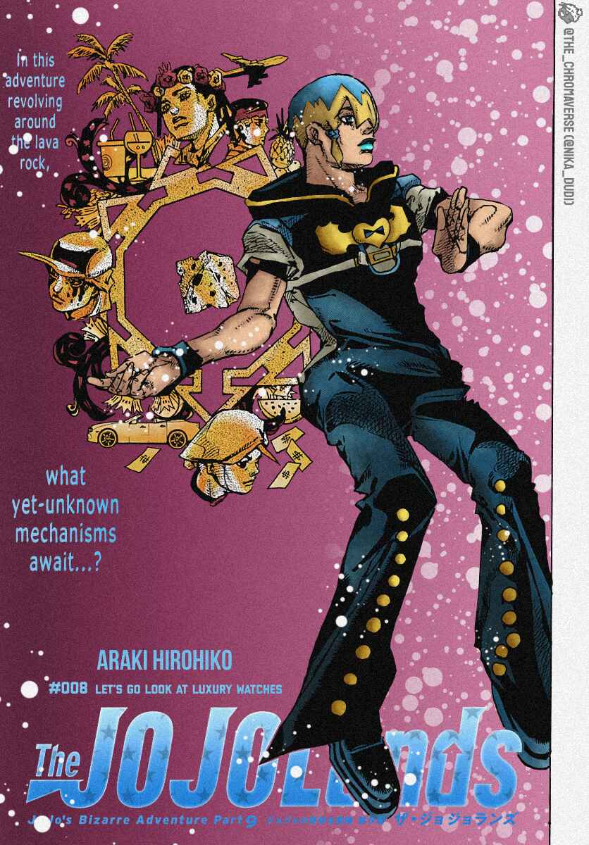 Page 2 Chapter 8 JoJos Bizarre Adventure Part 9 - The JOJOLands (Fan-Colored)