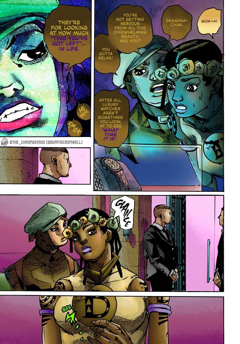 Page 22 Chapter 8 JoJos Bizarre Adventure Part 9 - The JOJOLands (Fan-Colored)