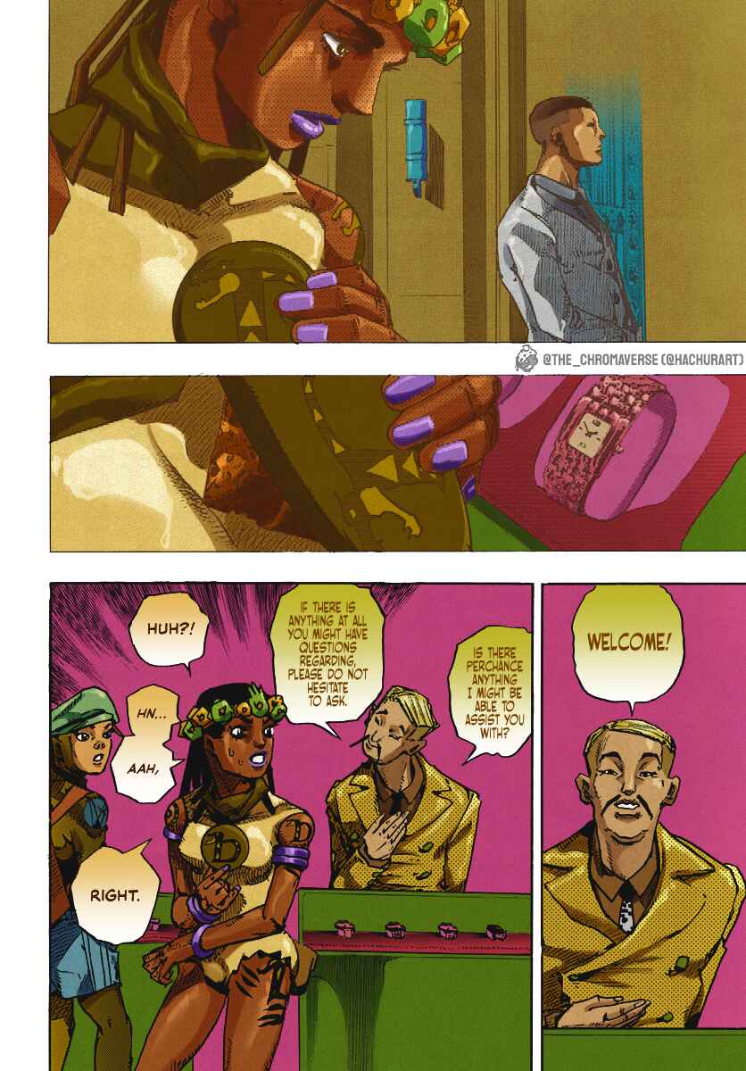 Page 23 Chapter 8 JoJos Bizarre Adventure Part 9 - The JOJOLands (Fan-Colored)