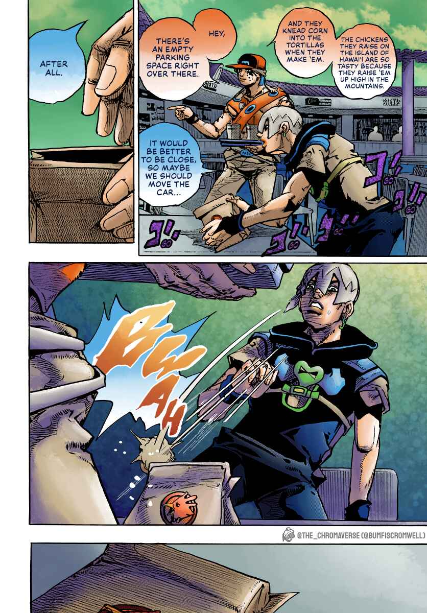 Page 33 Chapter 8 JoJos Bizarre Adventure Part 9 - The JOJOLands (Fan-Colored)