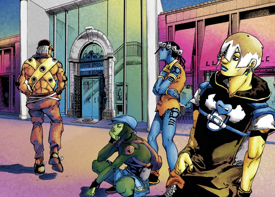 Page 50 Chapter 8 JoJos Bizarre Adventure Part 9 - The JOJOLands (Fan-Colored)
